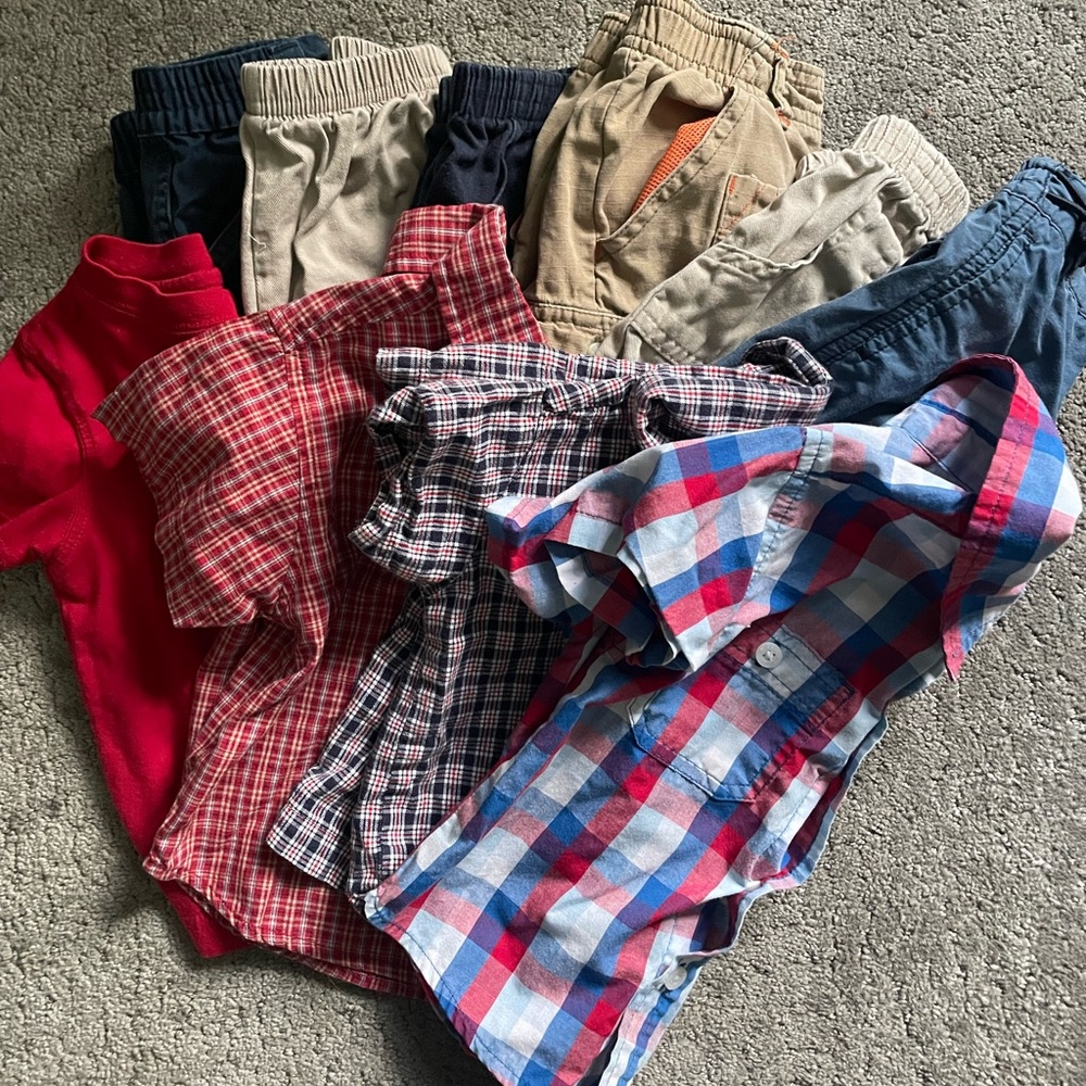 Bundle Boys 12 Months Summer Shorts and Tops